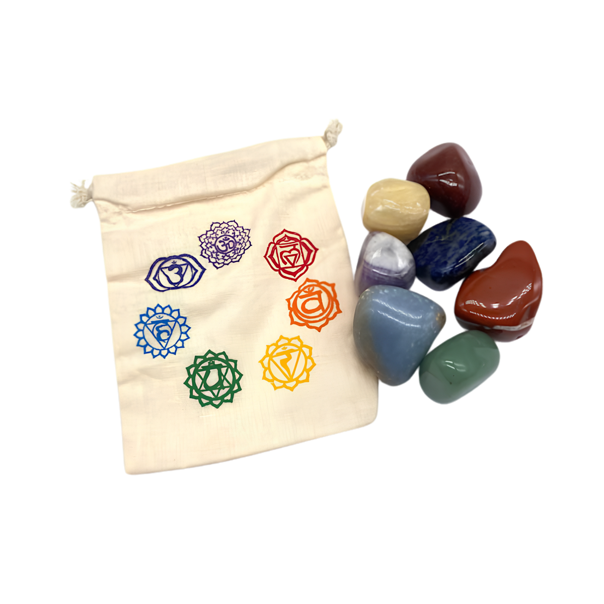 7 Chakra Tumbled Stone Set