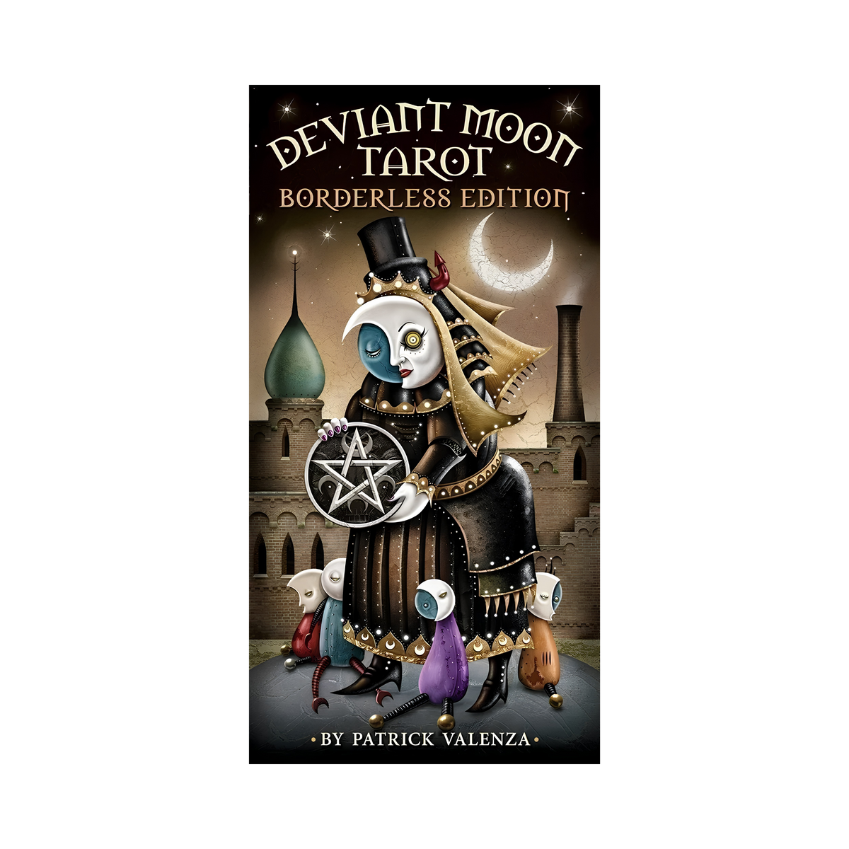 Deviant Moon Borderless Tarot Deck by Patrick Valenza