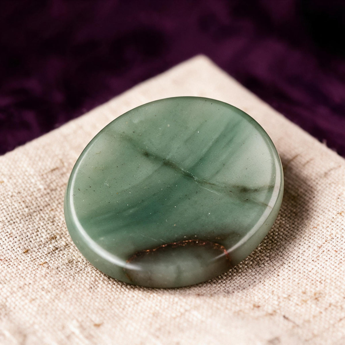 Green Aventurine Worry Stone