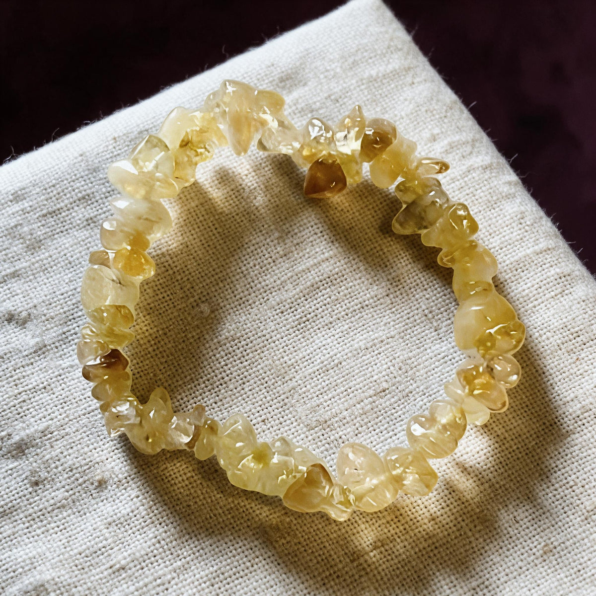 Citrine Chip Bracelet