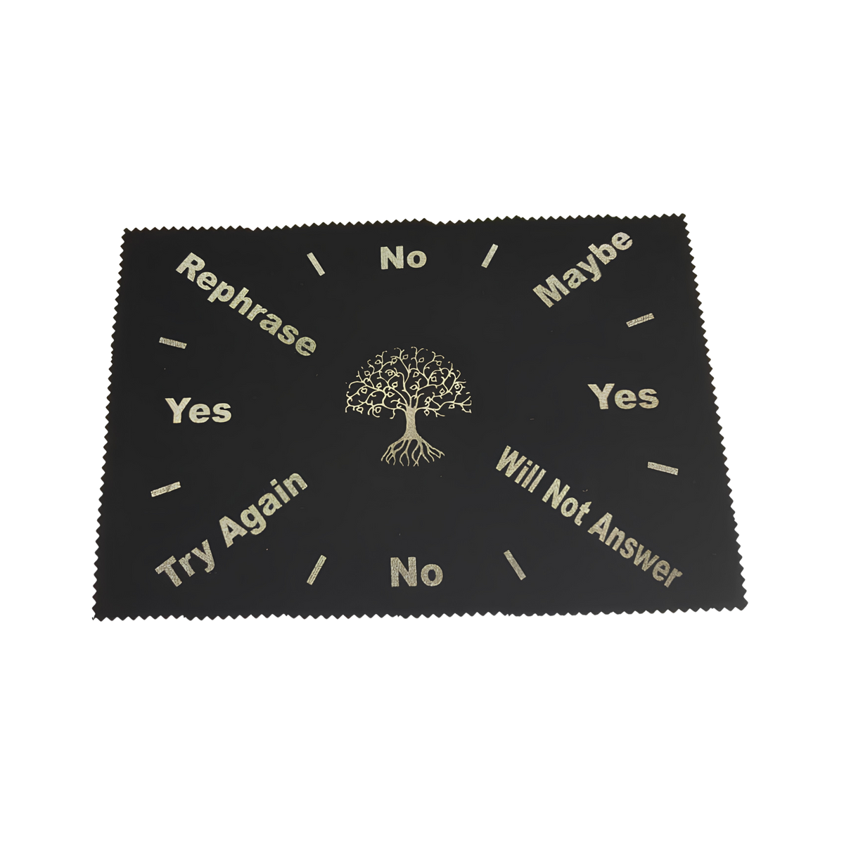 Tree of Life Pendulum Divination Mat – 8 × 12 Inch