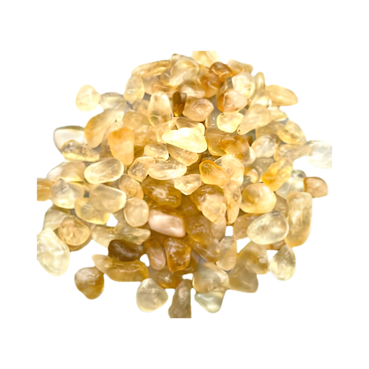 Tumbled Citrine Stones 1 lb Bag