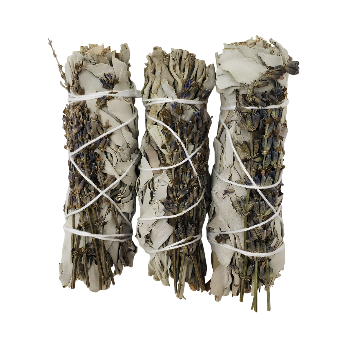 White Sage & Lavender Smudge Stick – 3 Inch