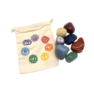 7 Chakra Tumbled Stone Set