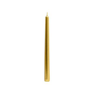 9" Gold Taper Candle