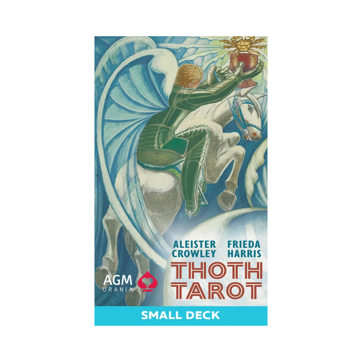 Crowley Thoth Tarot Deck Small by Aleister Crowley and Lady Frieda Harris