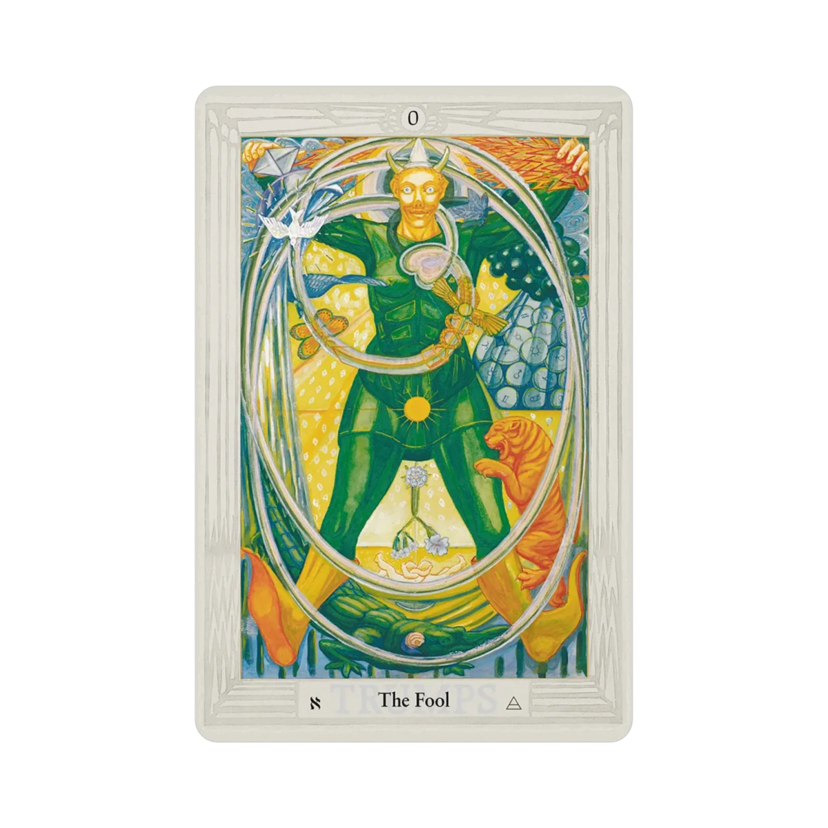 Crowley Thoth Tarot Deck Small by Aleister Crowley and Lady Frieda Harris