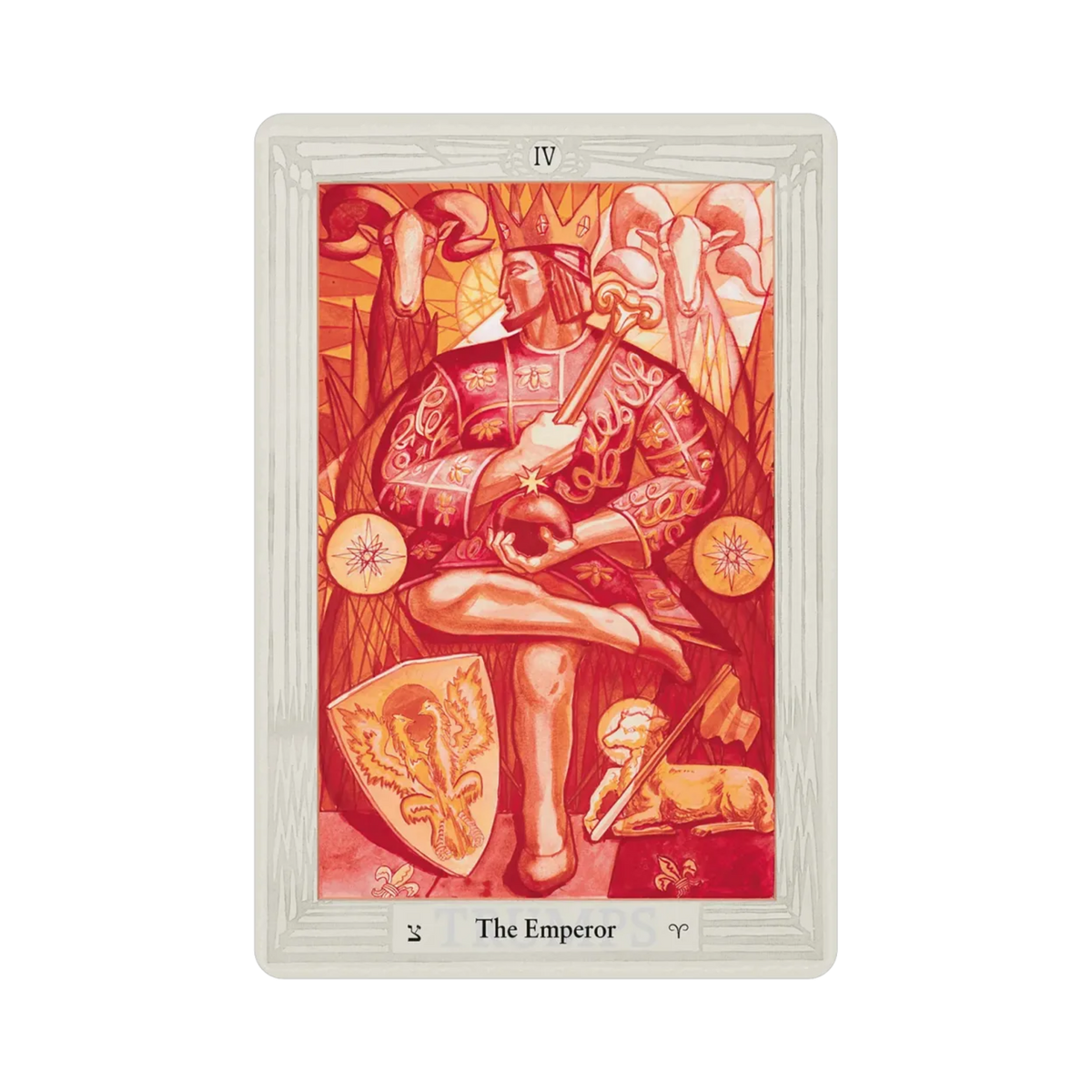 Crowley Thoth Tarot Deck Small by Aleister Crowley and Lady Frieda Harris