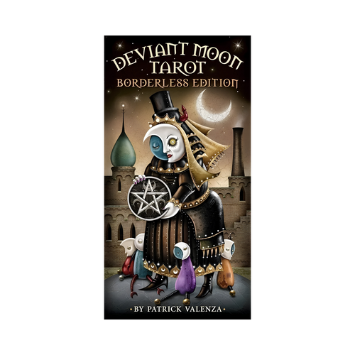 Deviant Moon Borderless Tarot Deck by Patrick Valenza deck