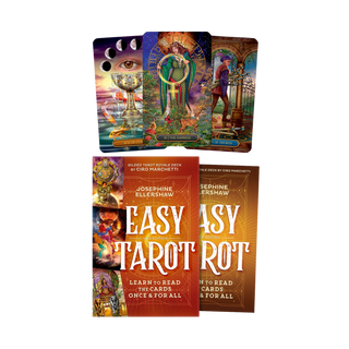 Easy Tarot Deck and Book by Josephine Ellershaw and Ciro Marchetti