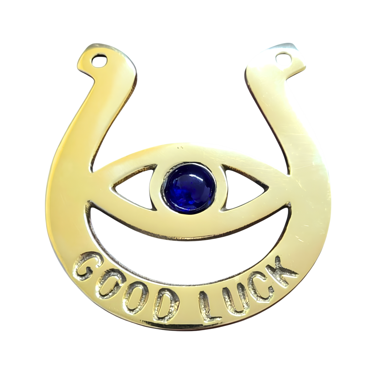 Evil Eye Good Luck Horseshoe Wall Charm