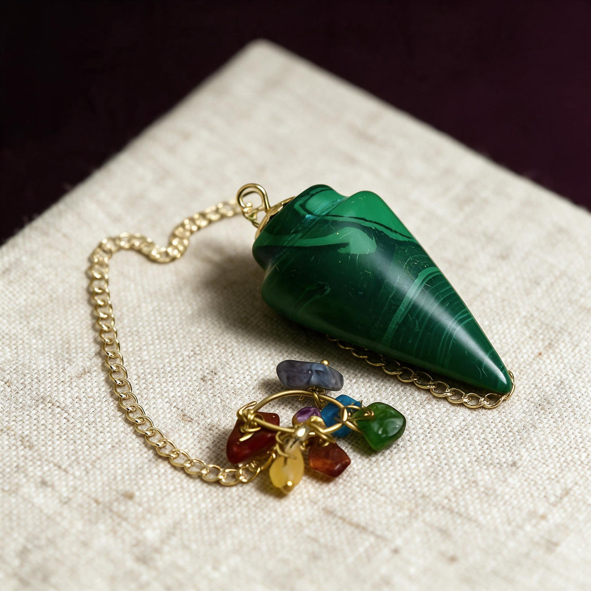 Malachite Pendulum