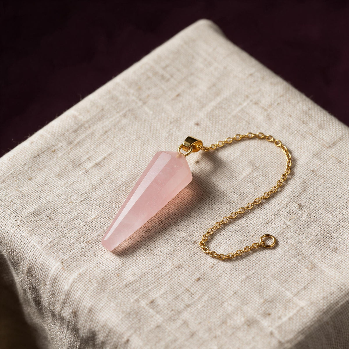 Rose Quartz Pendulum