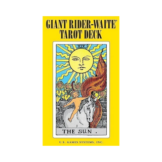 Giant Rider-Waite Tarot by Pamela Colman Smith