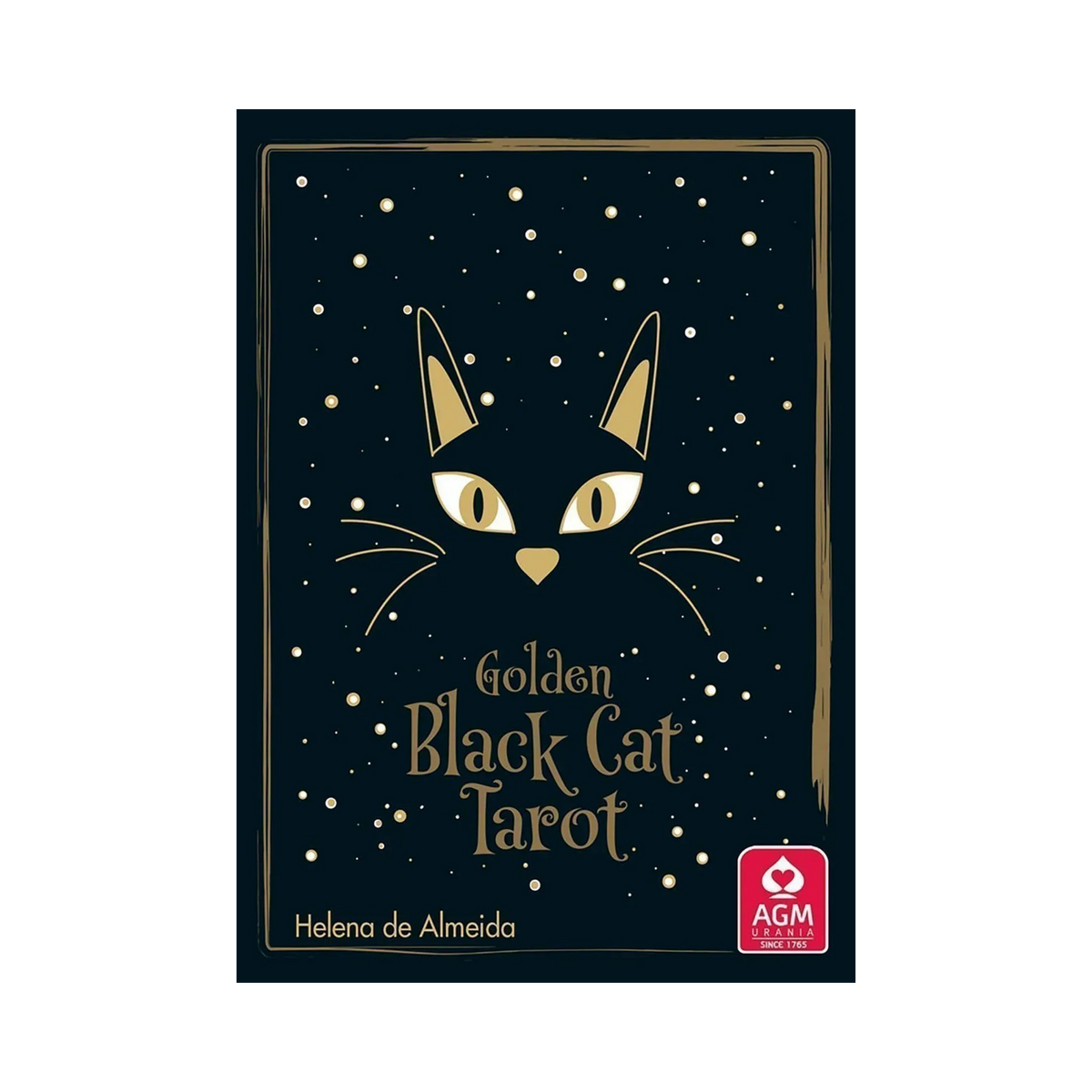 Golden Black Cat Tarot by Helena de Almeida