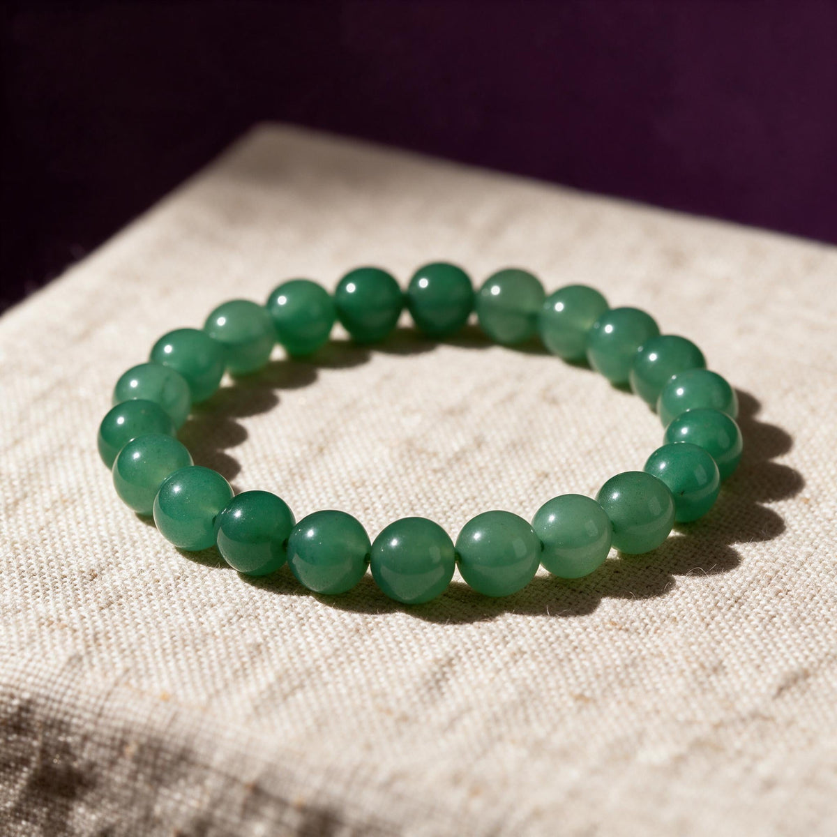 8mm beaded Green Aventurine Bracelet