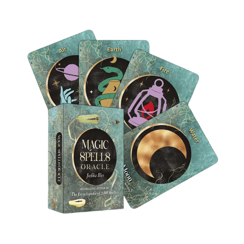 Magic Spells Oracle oracle deck and packaging
