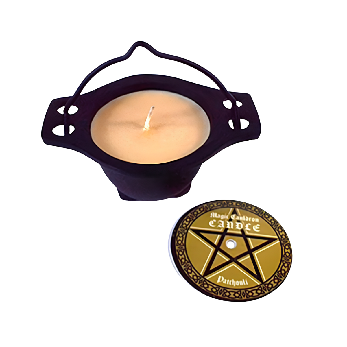Patchouli Candle in Reusable Cauldron