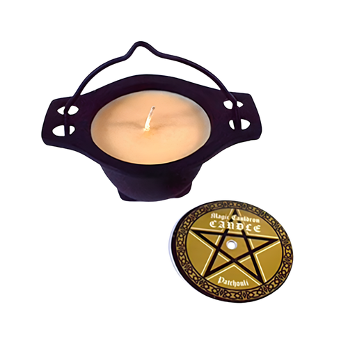 Patchouli Candle in Reusable Cauldron