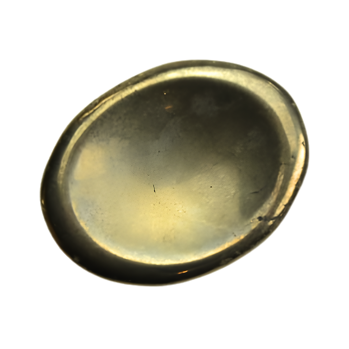 Pyrite Worry Stone