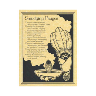 Smudging Prayer Poster