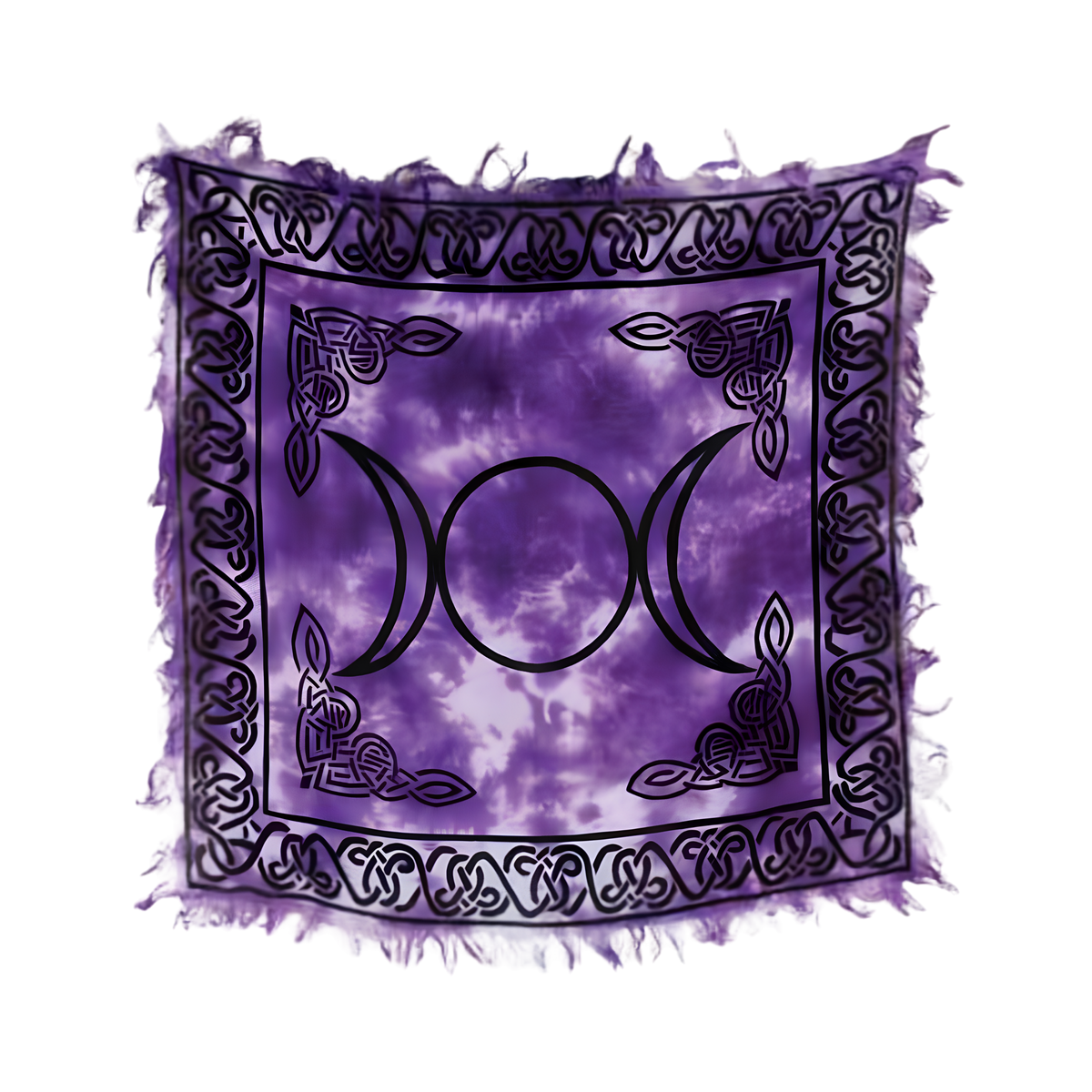 Triple Moon Altar Cloth 18 × 18 Inch