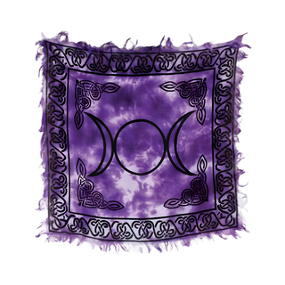 Triple Moon Altar Cloth 18 × 18 Inch