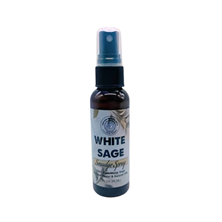 White Sage Hydrosol Smudge Spray – 2 oz